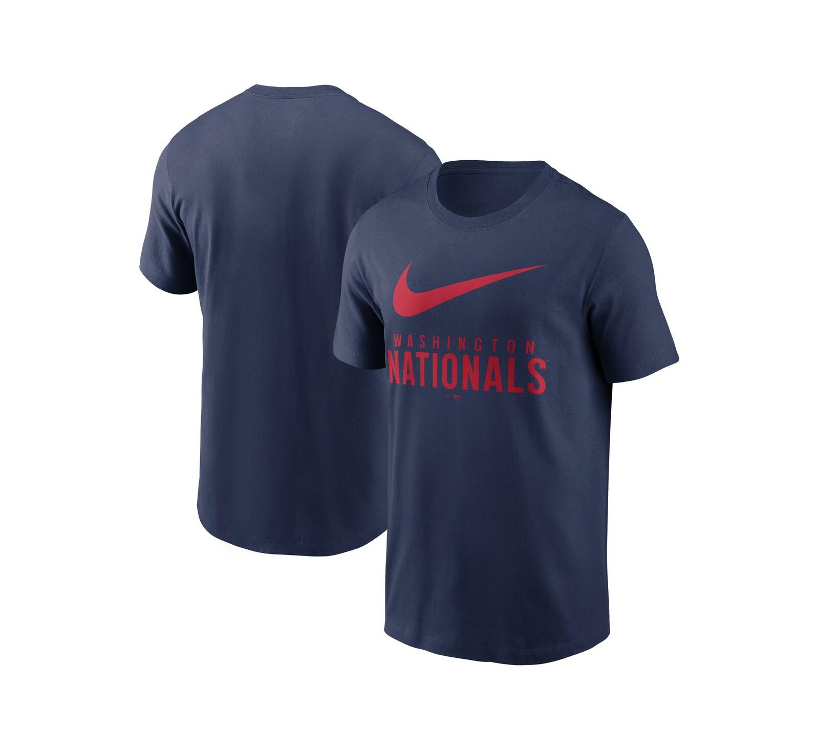 Nike Men's Navy Washington Nationals Swoosh T-Shirt