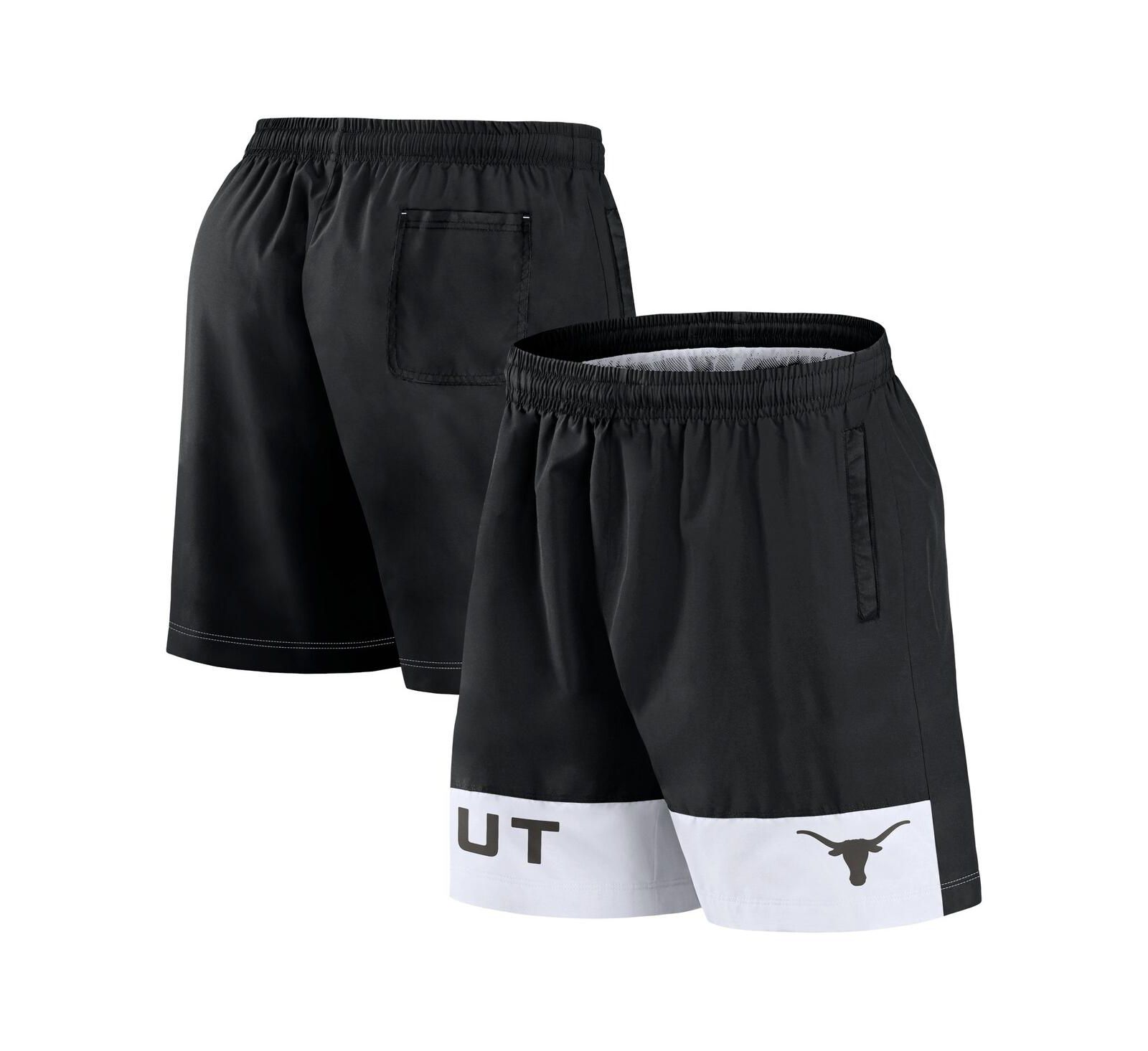 Fanatics Men's Black Texas Longhorns Elements Intensity Woven Shorts