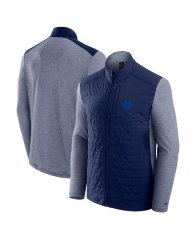 Мужская куртка Fanatics с логотипом Notre Dame Fighting Irish Full-Zip