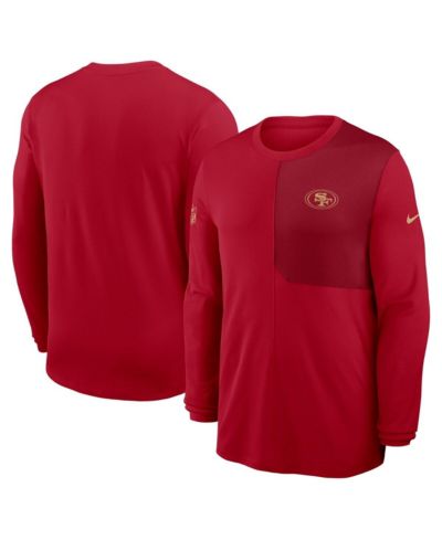 Nike Мужской Scarlet San Francisco 49ers Long Sleeve T-Shirt