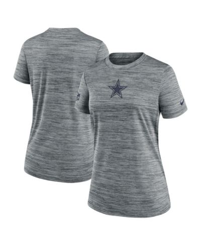 Nike Женская серая футболка Nike Dallas Cowboys Sideline Velocity Performance