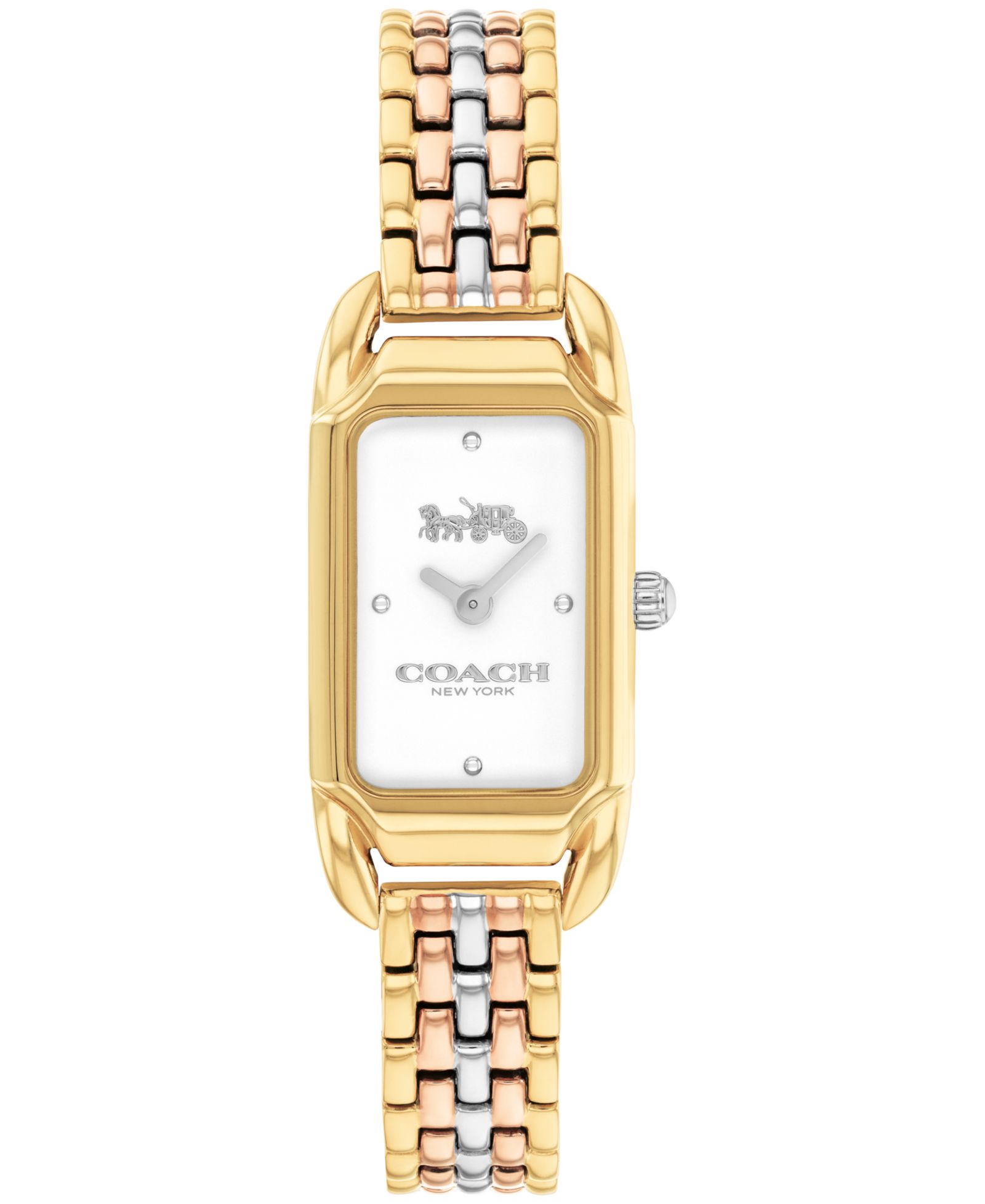 Женские часы COACH Cadie Tri-Tone 17.5mm