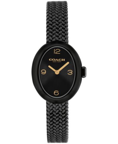 Часы COACH Women's Sammy Black IP Stainless Steel, 22.5mm