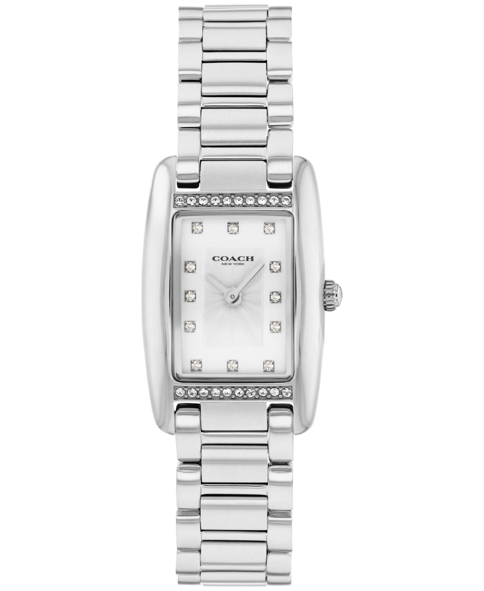 Женские наручные часы COACH Reese Silver Tone Stainless Steel, 20mm