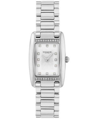 Женские наручные часы COACH Reese Silver Tone Stainless Steel, 20mm