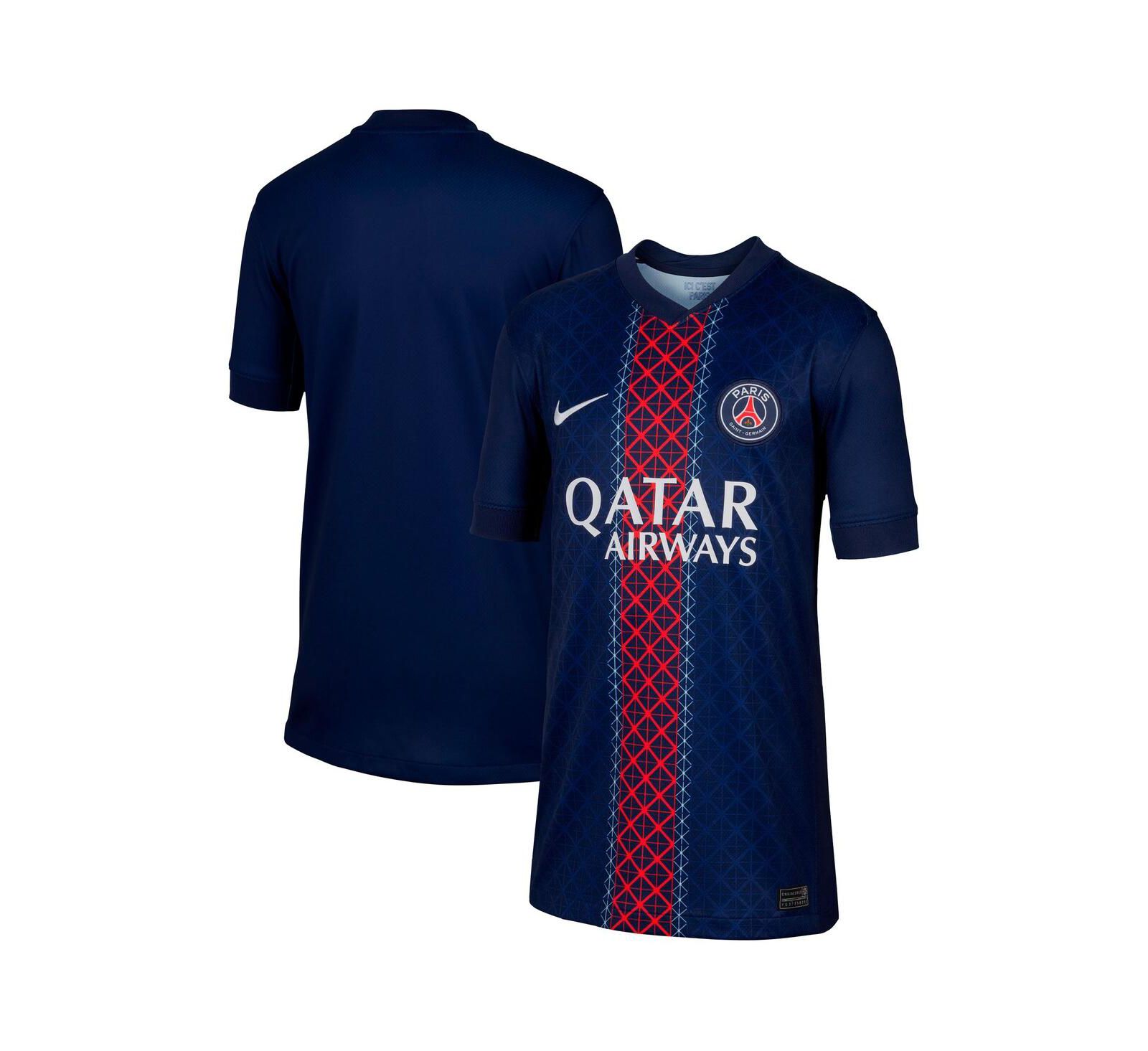 Детская реплика джерси Nike Paris Saint-Germain 2025/26 Home Navy