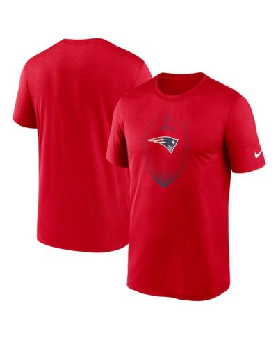 Nike Men's Red New England Patriots Primetime Legend Icon Performance T-Shirt