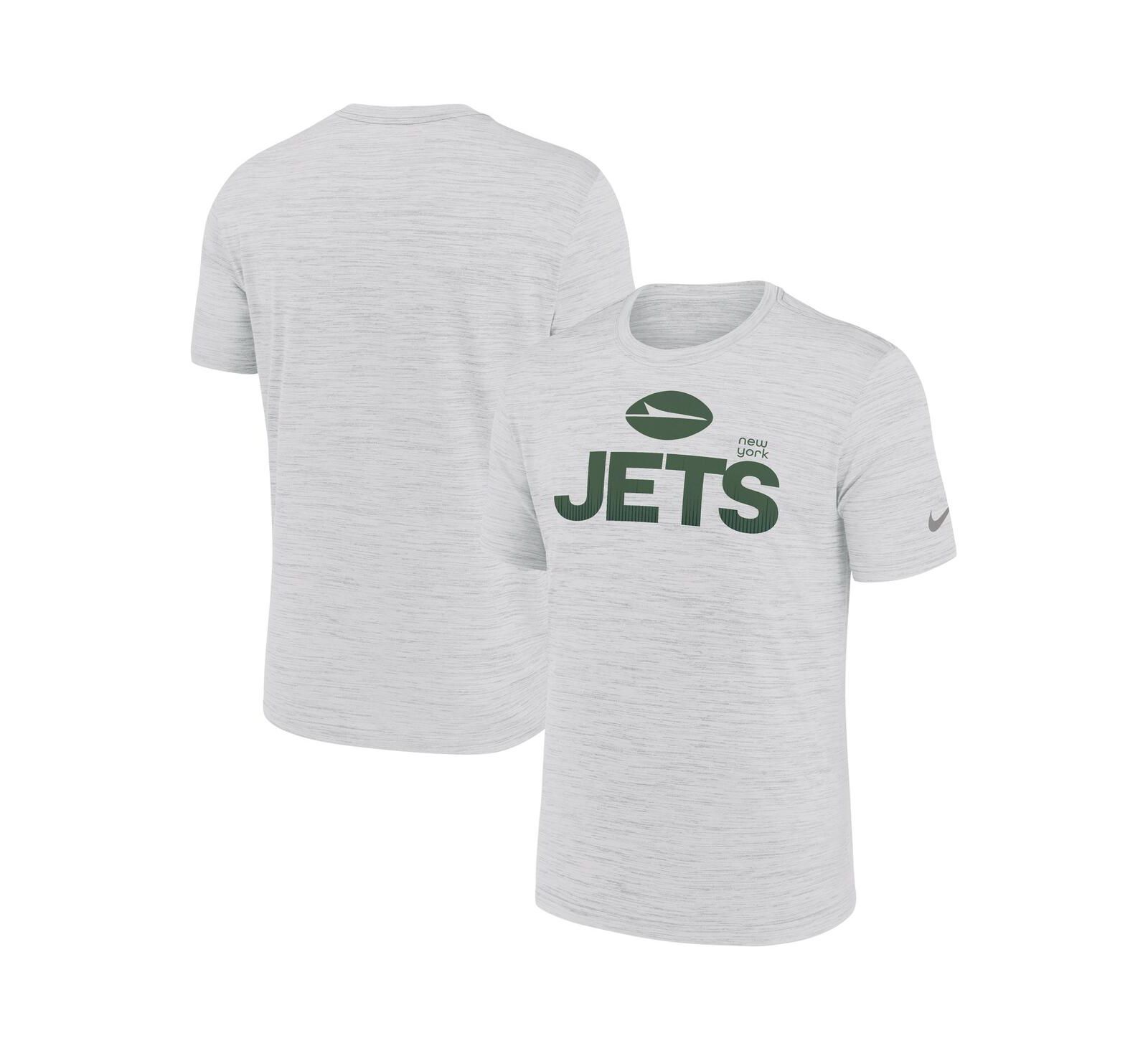 Мужская футболка Nike New York Jets Blitz Velocity Modern Performance, серая