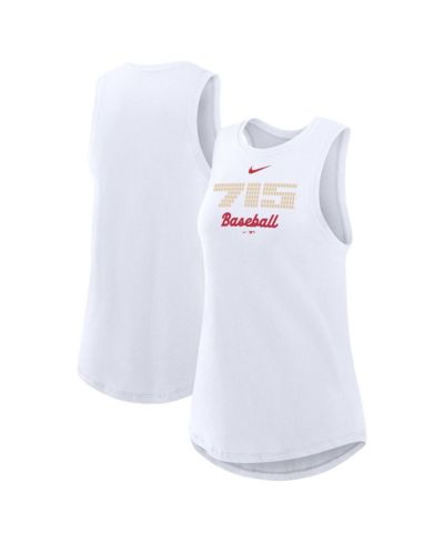 Женский топ Nike White Atlanta Braves City Connect High Neck