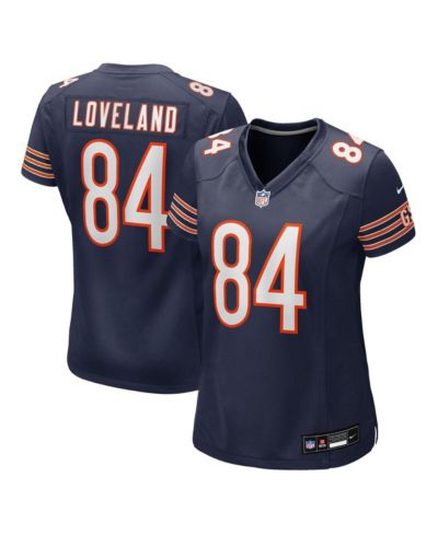 Nike Женская джерси Chicago Bears Team Game Colston Loveland Navy