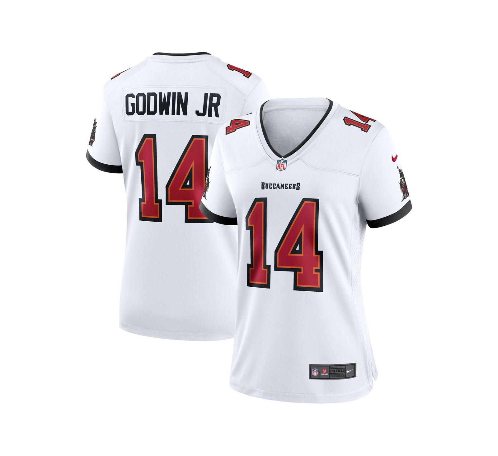 Женская игровая джерси Nike Chris Godwin Jr. White Tampa Bay Buccaneers