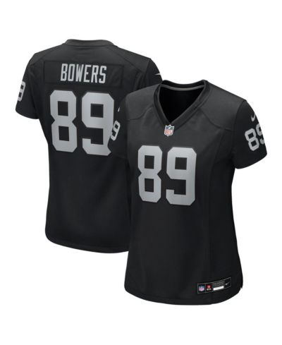 Женская игровая джерси Nike Black Las Vegas Raiders Team Game Jersey Brock Bowers