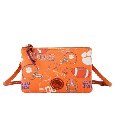 Dooney & Bourke Clemson Tigers Top Zip Crossbody Purse