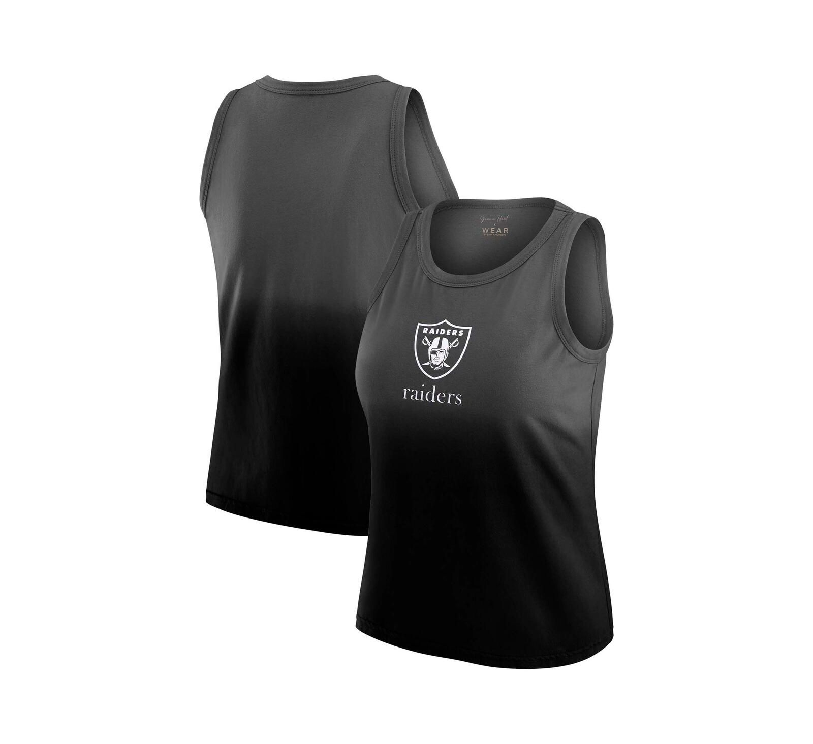 Женский майка WEAR by Erin Andrews x Gracie Hunt Las Vegas Raiders Ombre
