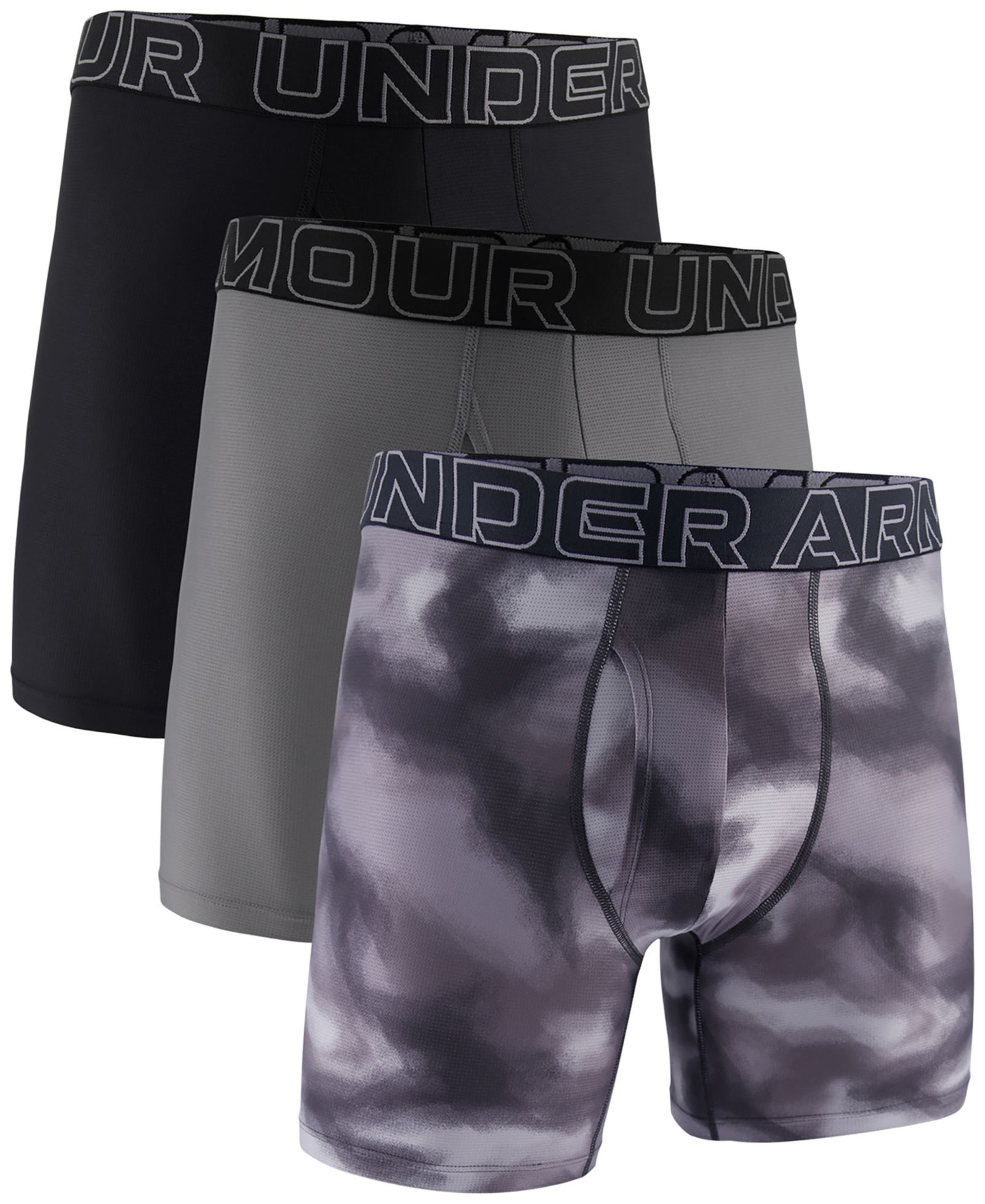 Мужские боксеры Under Armour Performance Tech 6" 3-Pk.