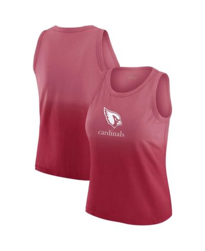 WEAR by Erin Andrews Women's x Gracie Hunt Cardinal Arizona Cardinals Ombre Tank Top