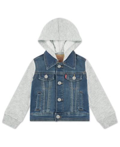 Levi's Baby Boys' Hooded Trucker Jacket