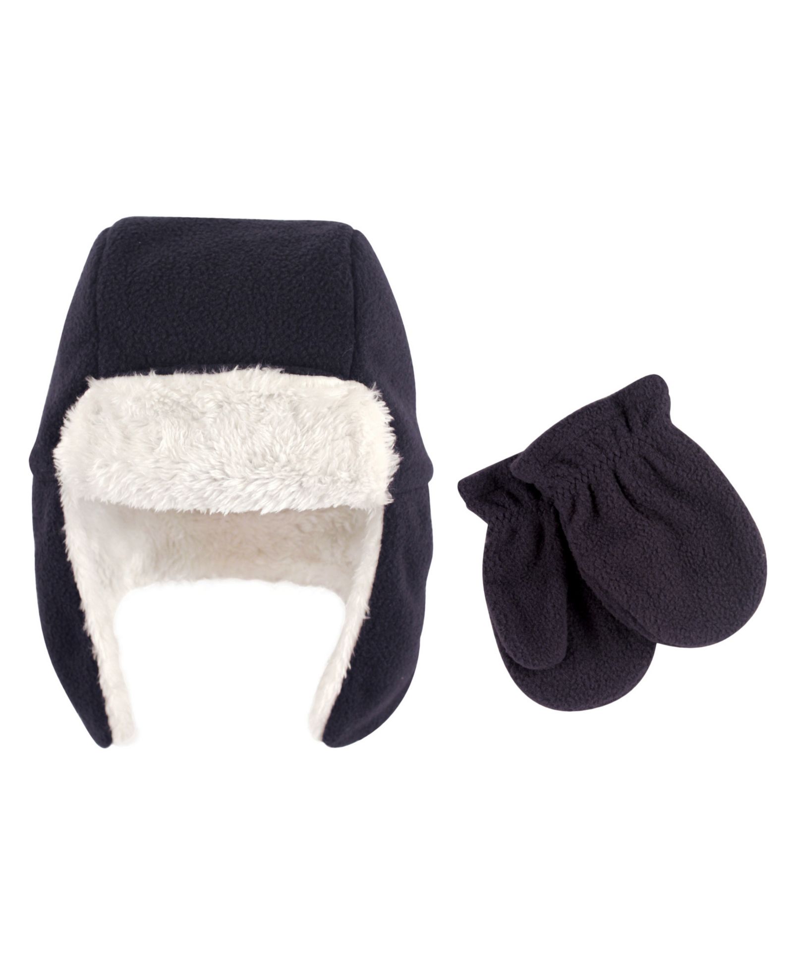 Детский комплект из зимней шапки и варежек Hudson Baby Fleece