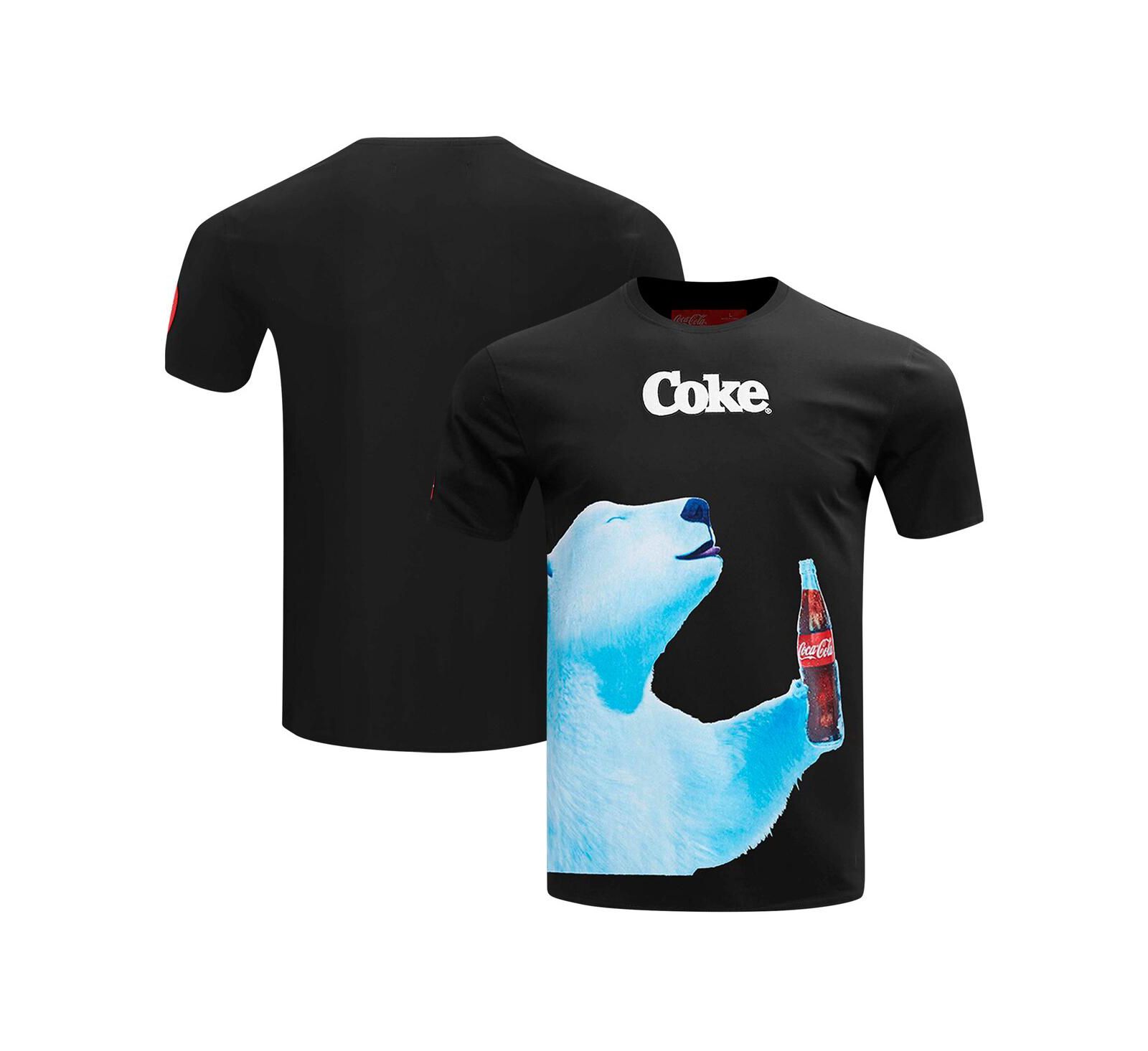 Freeze Max Мужская футболка Coca-Cola Polar Bear, черная