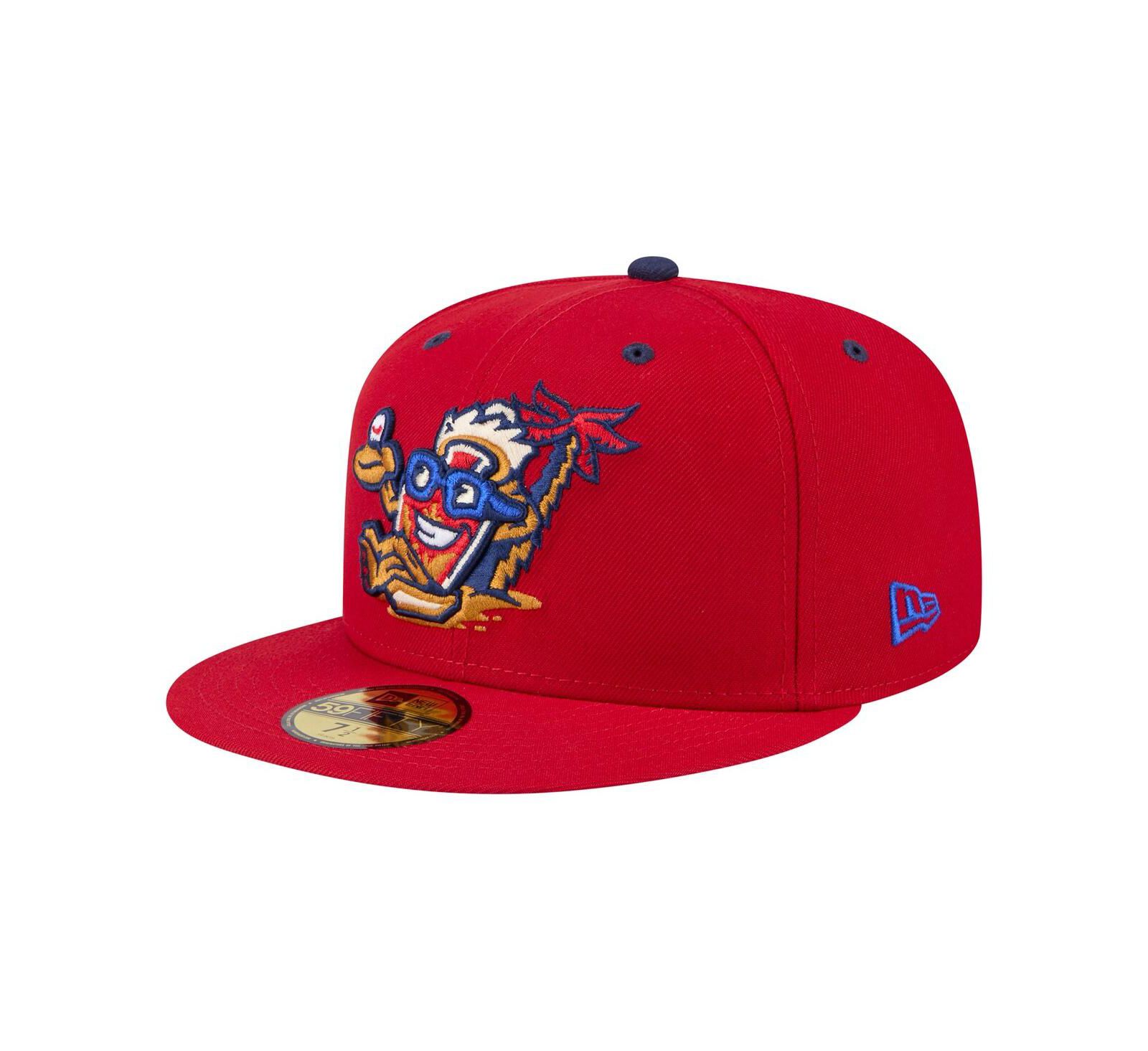 New Era Мужская кепка Lehigh Valley IronPigs Copa de la Diversion 59FIFTY, красная