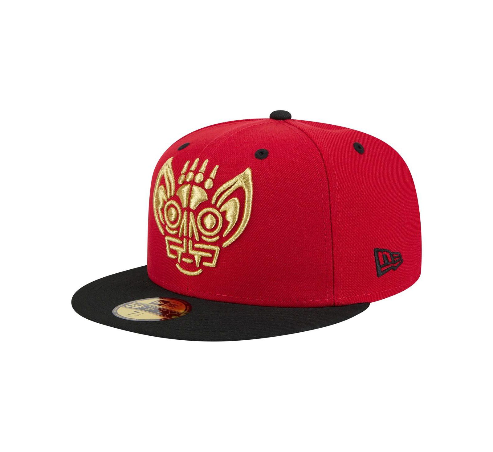 New Era Men's Red Louisville Bats Copa de la Diversion 59FIFTY Fitted Hat