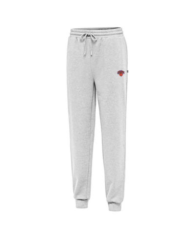Мужские джоггеры Antigua Heather Gray New York Knicks Idol