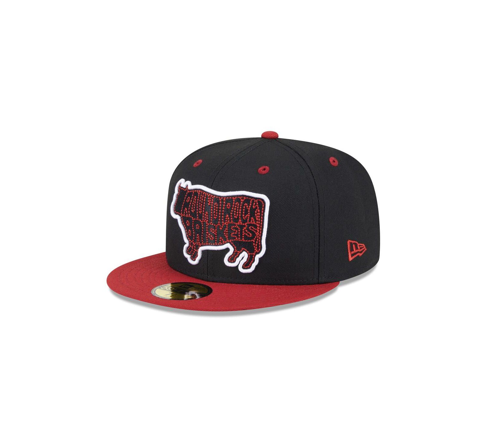 Мужская кепка New Era Black Round Rock Express Theme Nights 59FIFTY Fitted