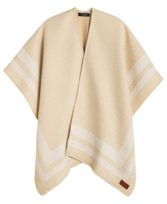 Женская накидка Lauren Ralph Lauren Woven Twill Border Ruana