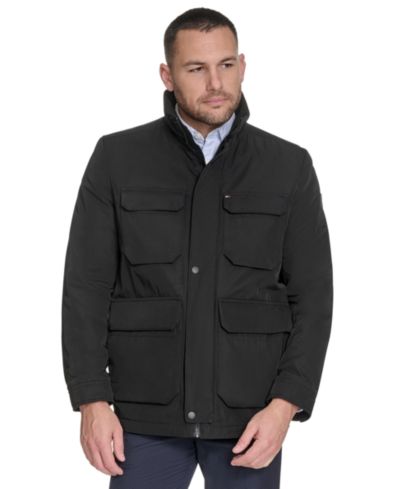 Tommy Hilfiger Мужская полевая куртка Four Pocket Military-Inspired