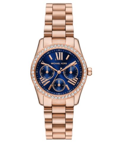 Женские часы Lexington Lux Multifunction, корпус из нержавеющей стали цвета Rose Gold, 34mm