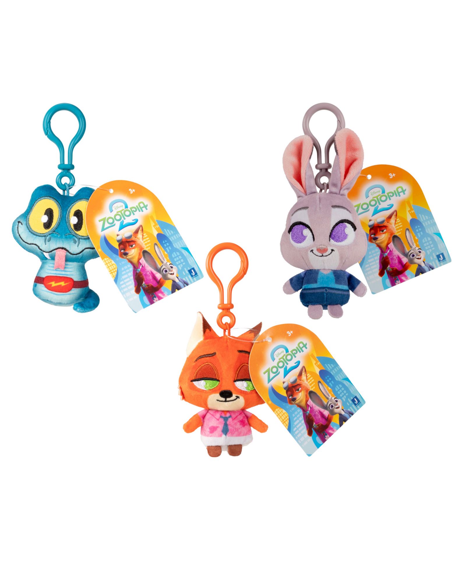 Zootopia 3" Clip-On Blind Box Plush