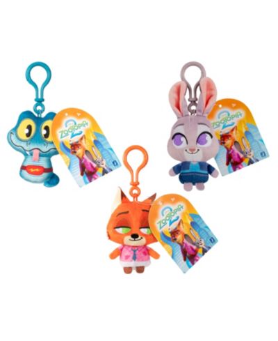Zootopia 3" Clip-On Blind Box Plush