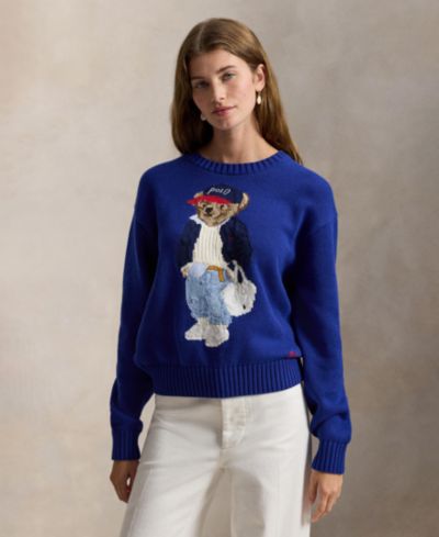 Polo Ralph Lauren Женский джемпер Polo Bear Crew Neck