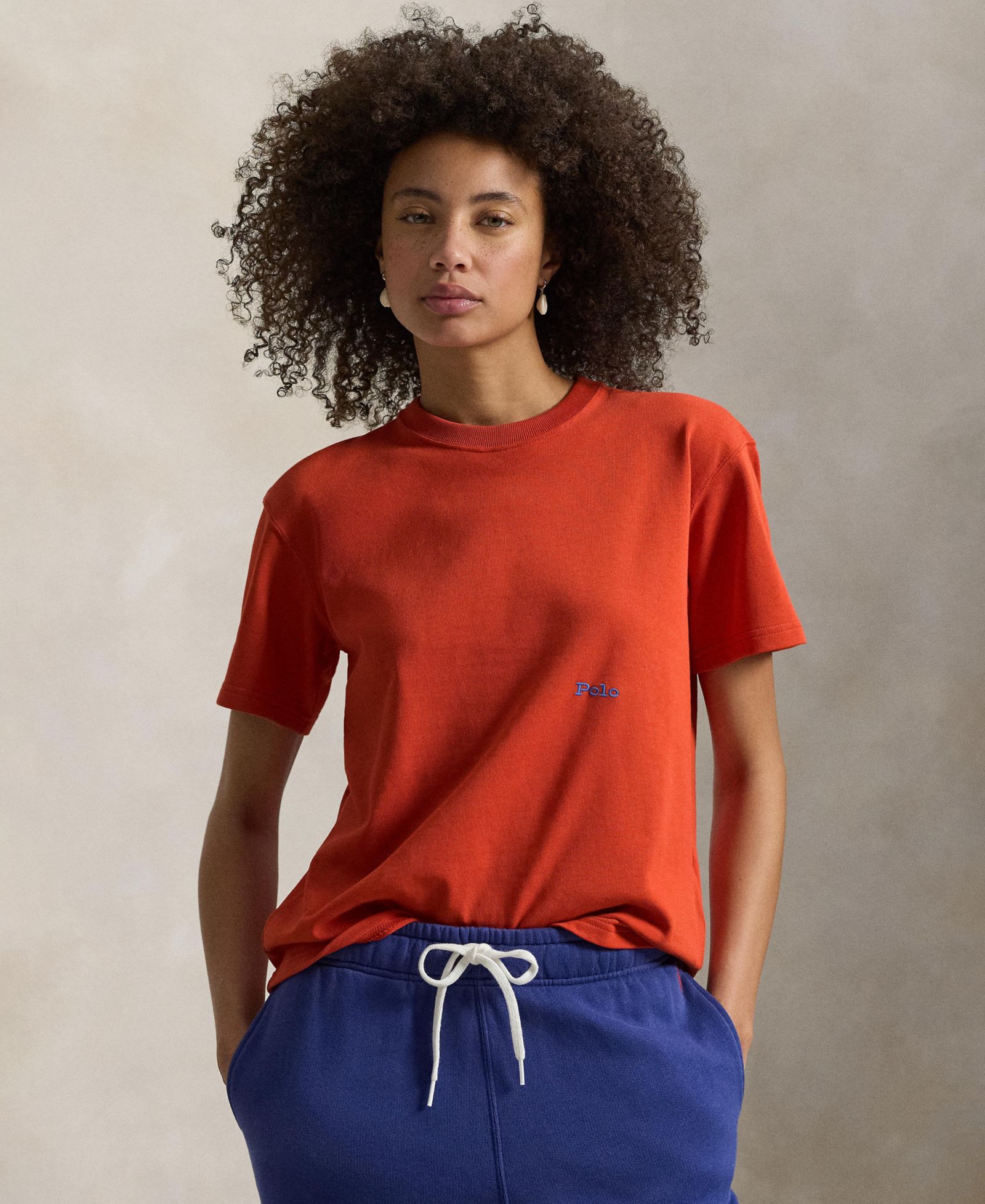 Женская футболка Polo Ralph Lauren Big Pony Crewneck