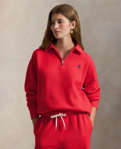 Женский флисовый джемпер Polo Ralph Lauren с молнией