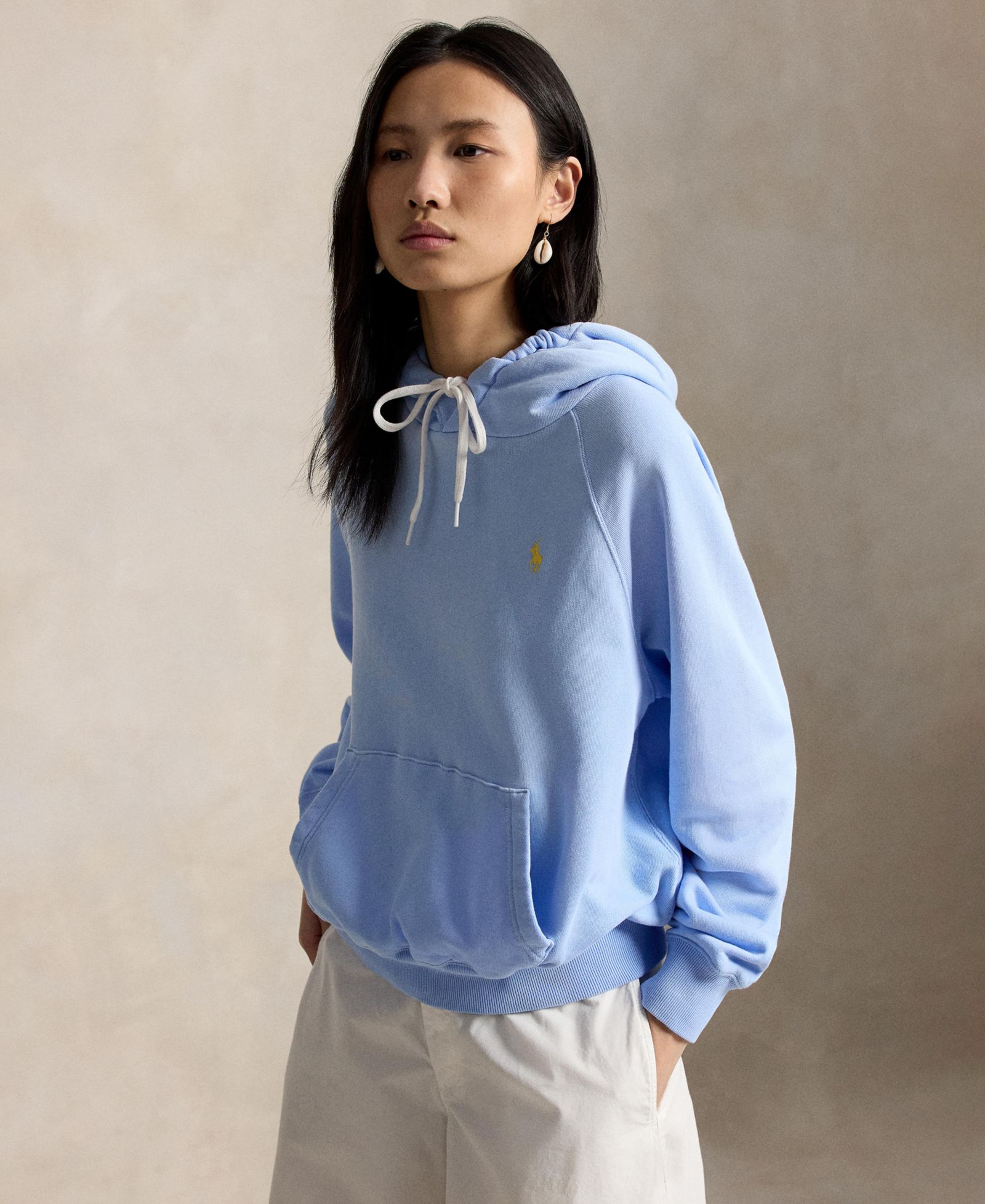 Женское худи Polo Ralph Lauren Shrunken Fit