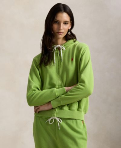 Polo Ralph Lauren Women's Full-Zip Drawstring Hoodie