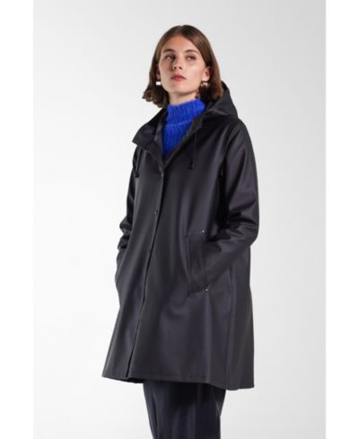 Дождевик Stutterheim Mosebacke с капюшоном и длинным рукавом