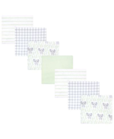 Набор Hudson Baby Unisex Cotton Flannel Swaddle & Cuddle