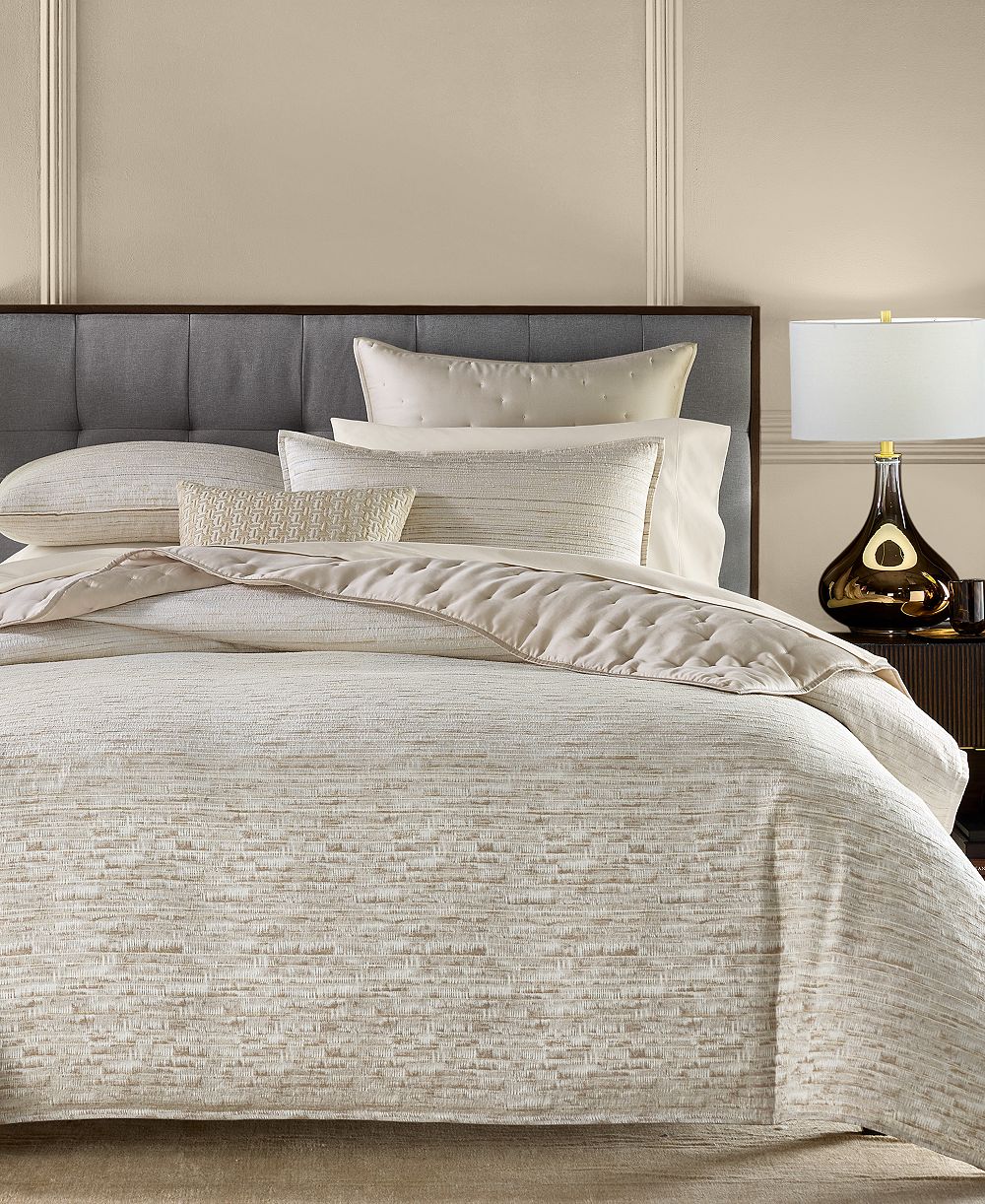 Hotel Collection Lithos Ombré 3-Pc. Comforter Set, Full/Queen, Macy's Exclusive
