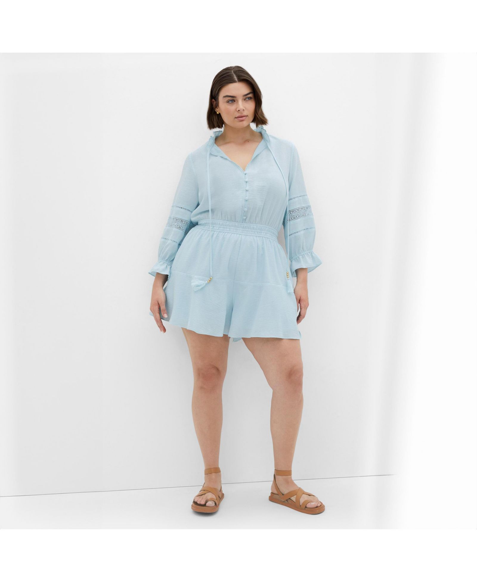 CITY CHIC Plus Size Faye Playsuit