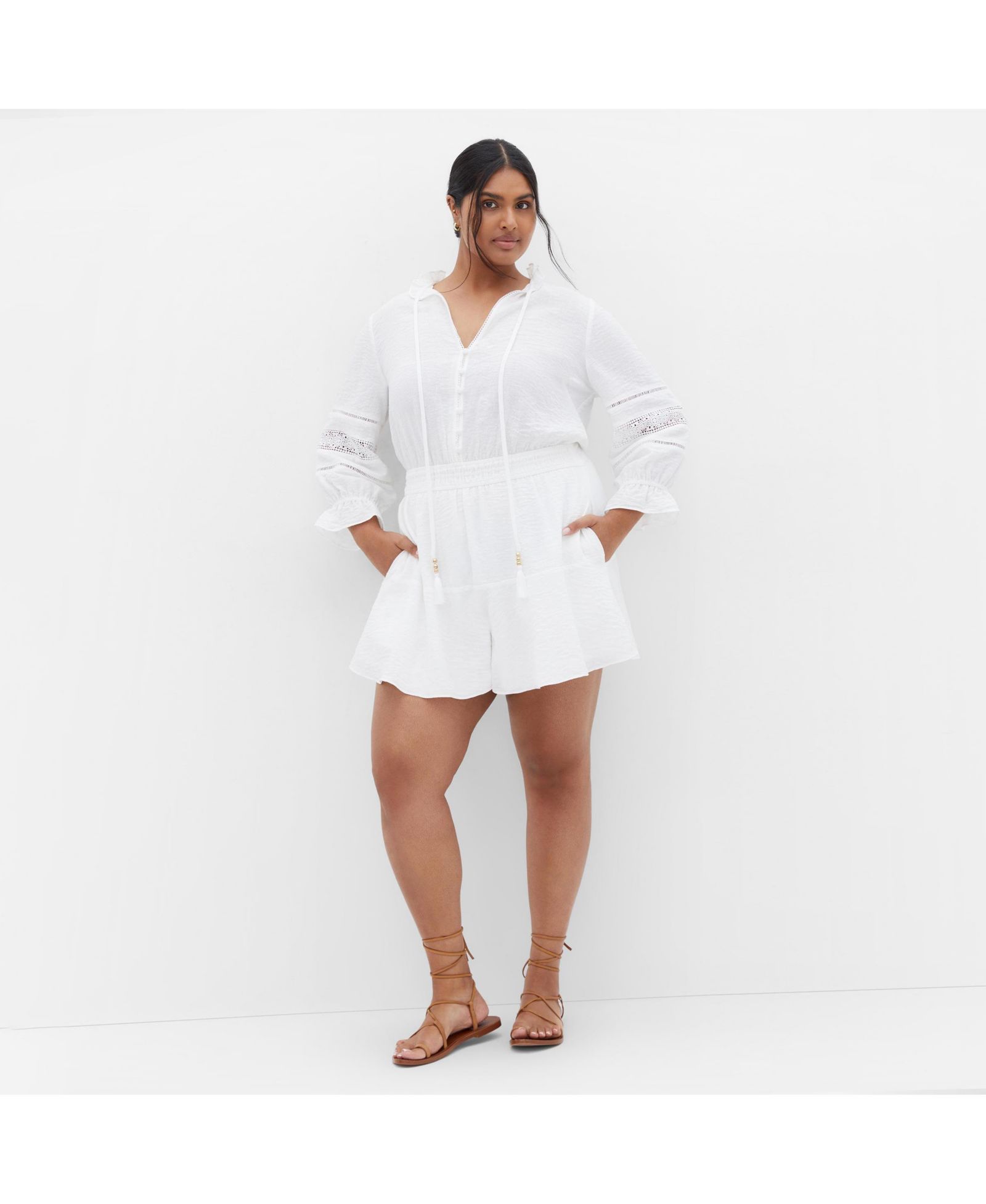 Комбинезон CITY CHIC Plus Size Faye Playsuit