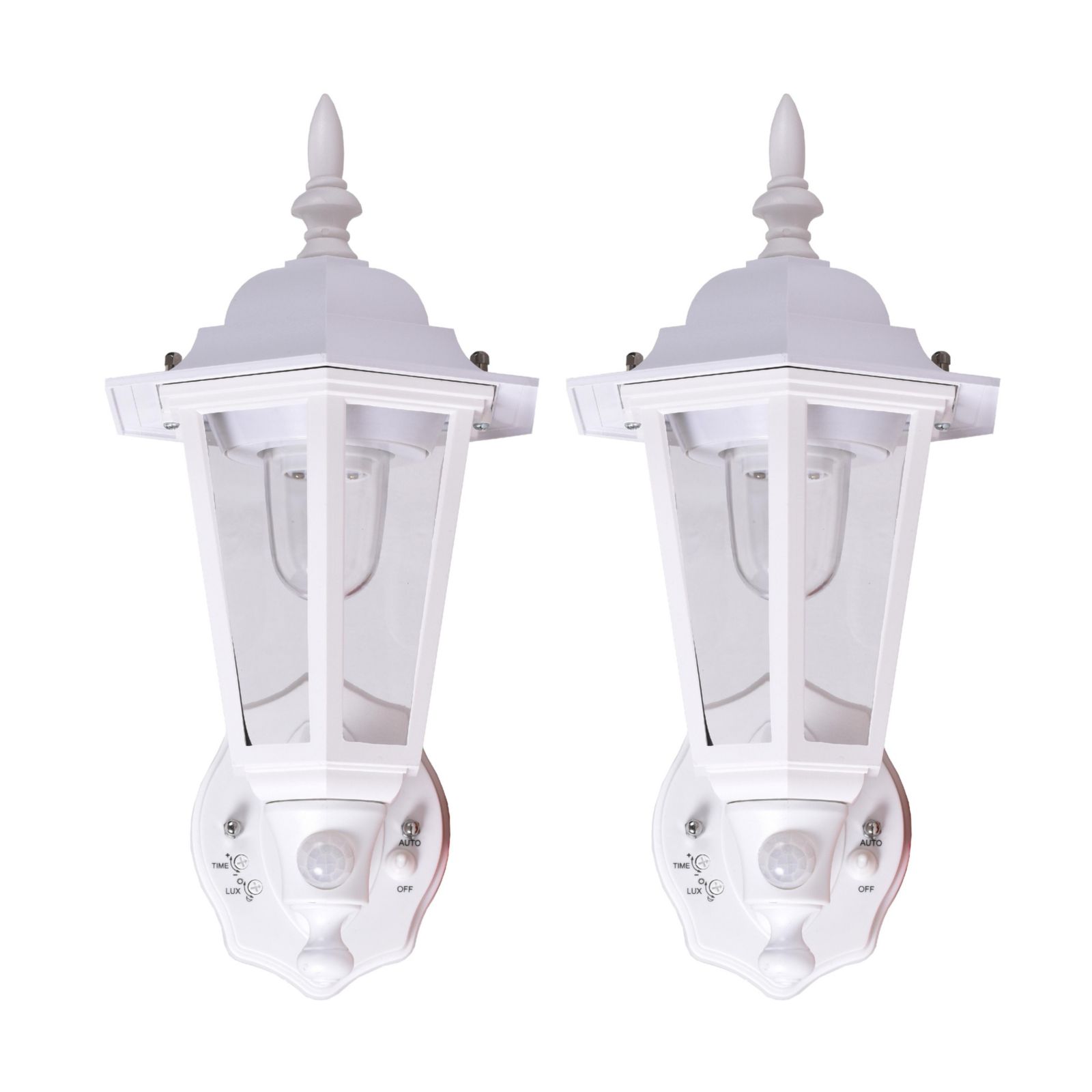 MAXSA Innovations Battery-Powered Motion Activated Wall Sconce 2-Pack