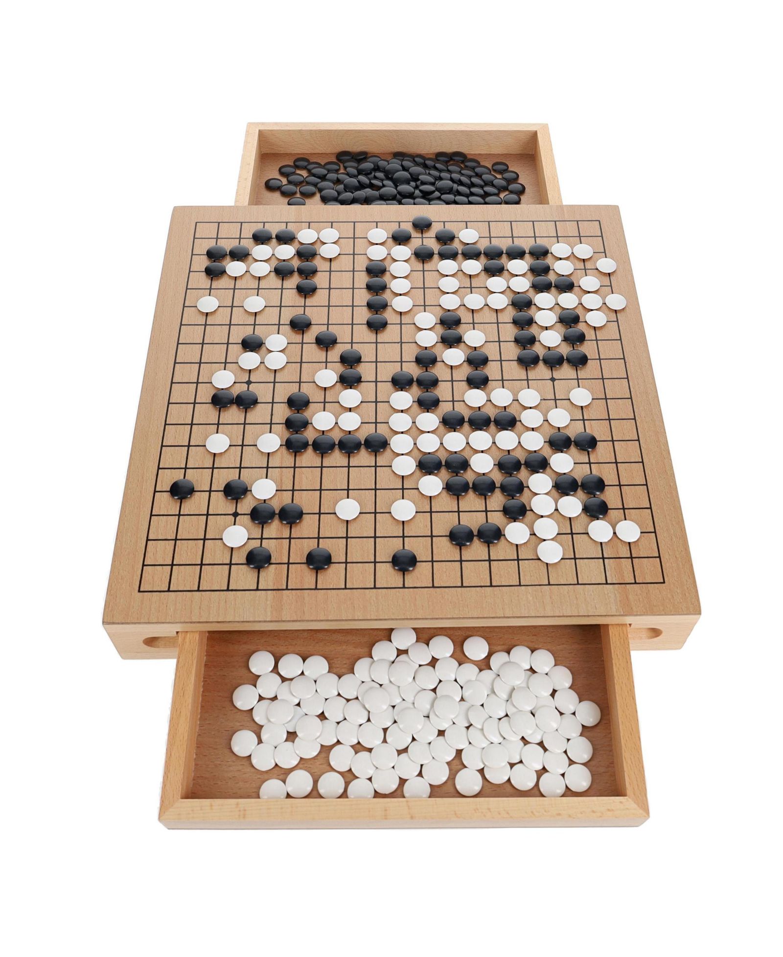Набор деревянных игр WE Games GO с выдвижными ящиками, 12 in.