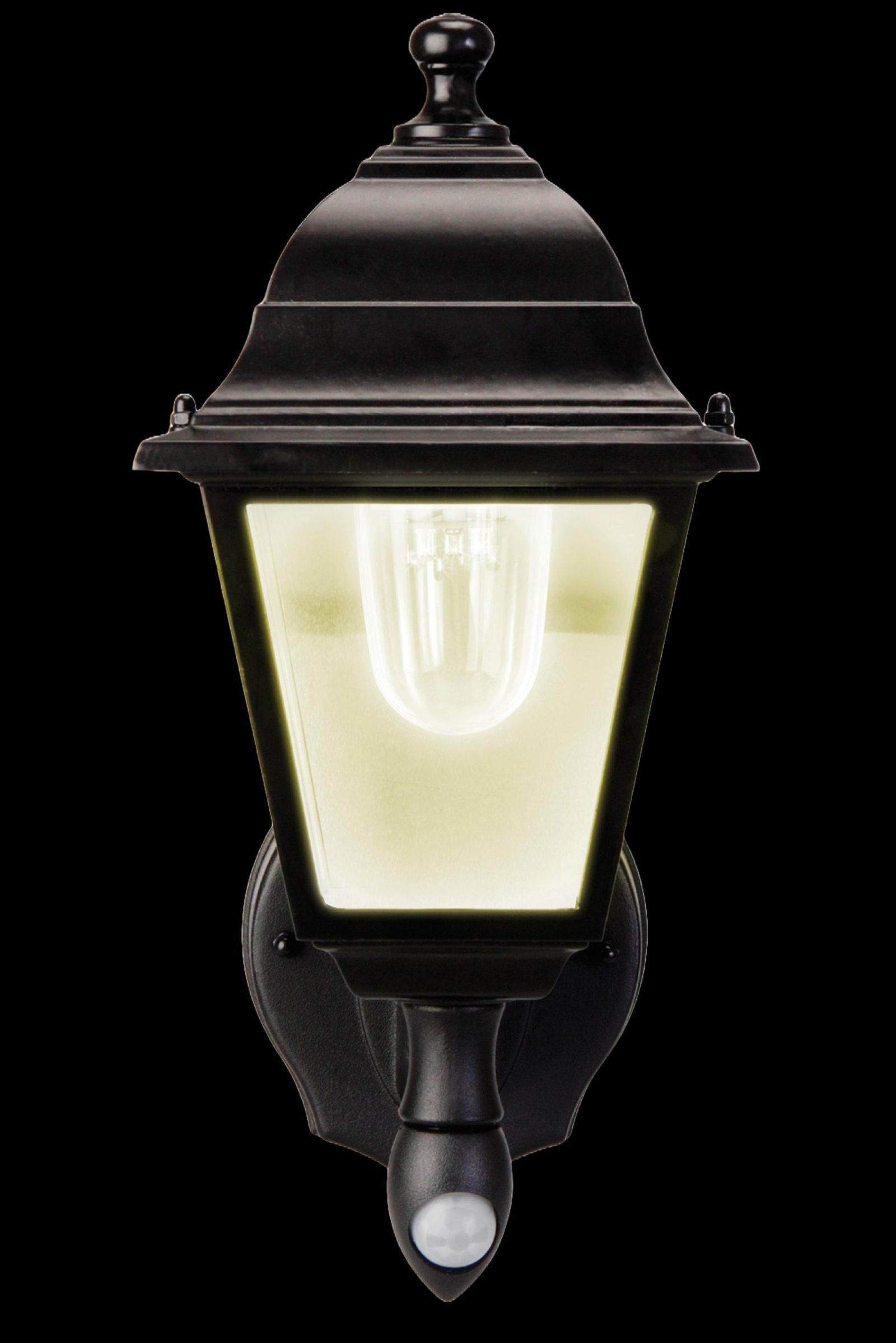 MAXSA Innovations Настенный LED светильник с датчиком движения, металл и стекло, теплый белый свет