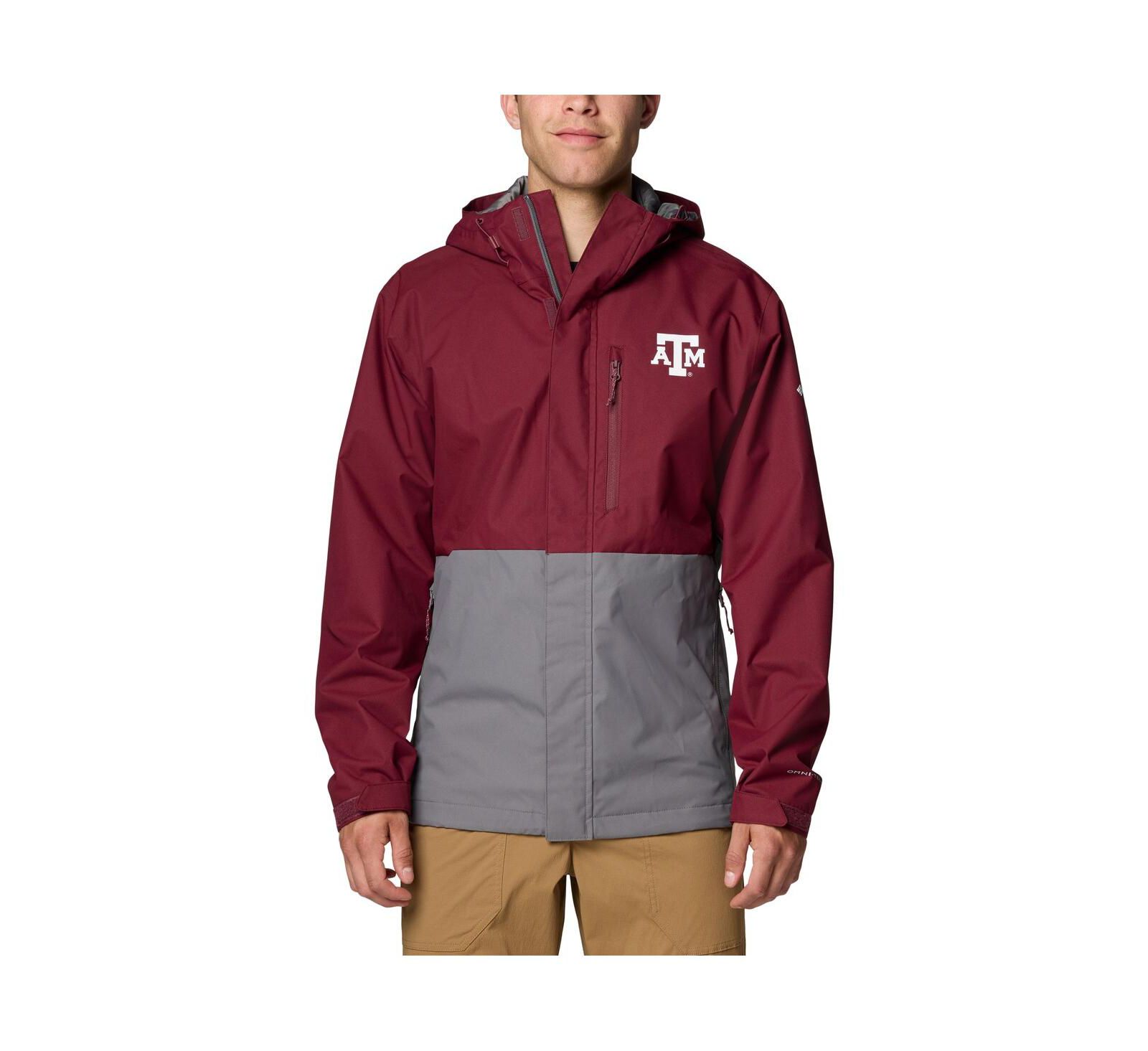 Columbia Men's Maroon Texas A&M Aggies Field Bound Omni-Tech Full-Zip Jacket