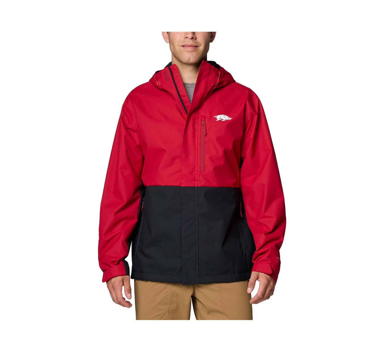 Мужская куртка Columbia Cardinal Arkansas Razorbacks Field Bound Omni-Tech Full-Zip