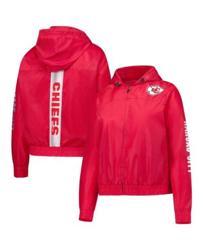 Женская толстовка на молнии Fanatics Red Kansas City Chiefs