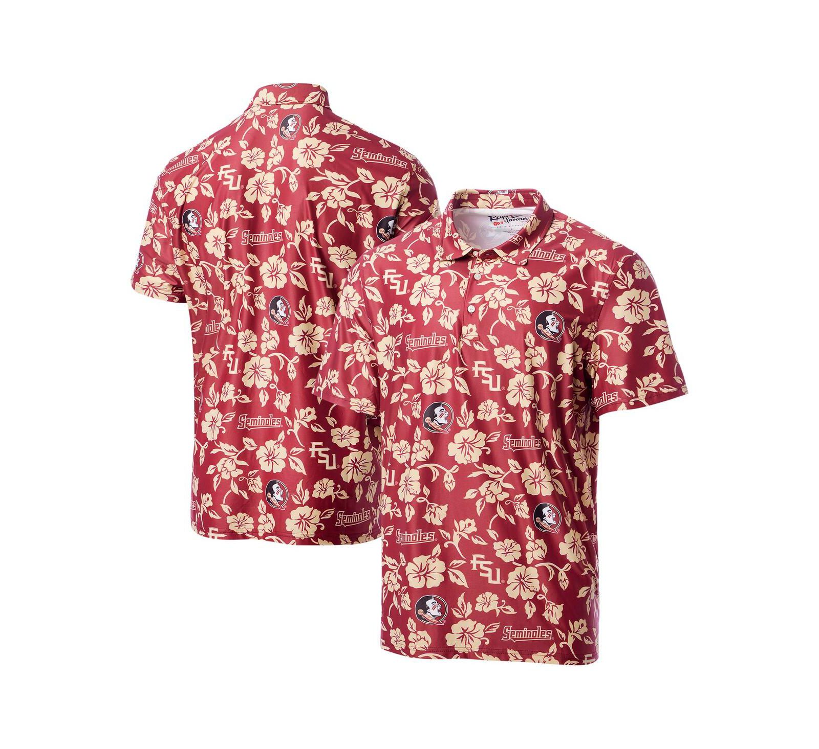 Reyn Spooner Men's Garnet Florida State Seminoles Performance Polo Shirt