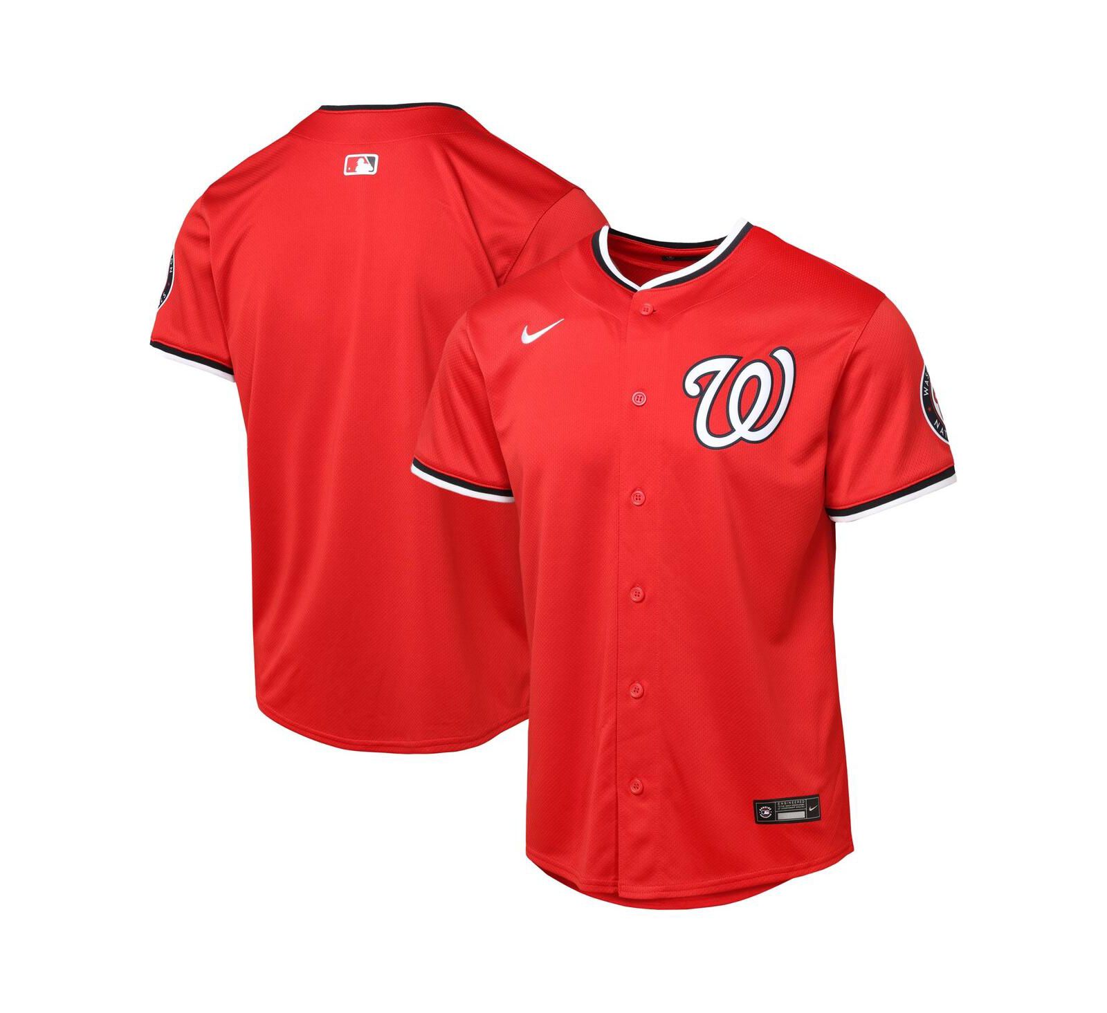 Детская джерси Nike Washington Nationals Alternate 2 Limited, красная